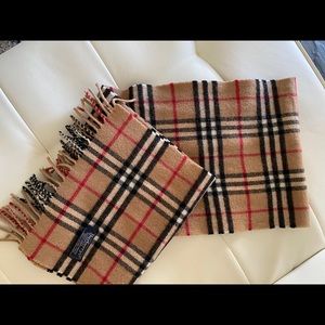 Authentic Burberry original print scarf